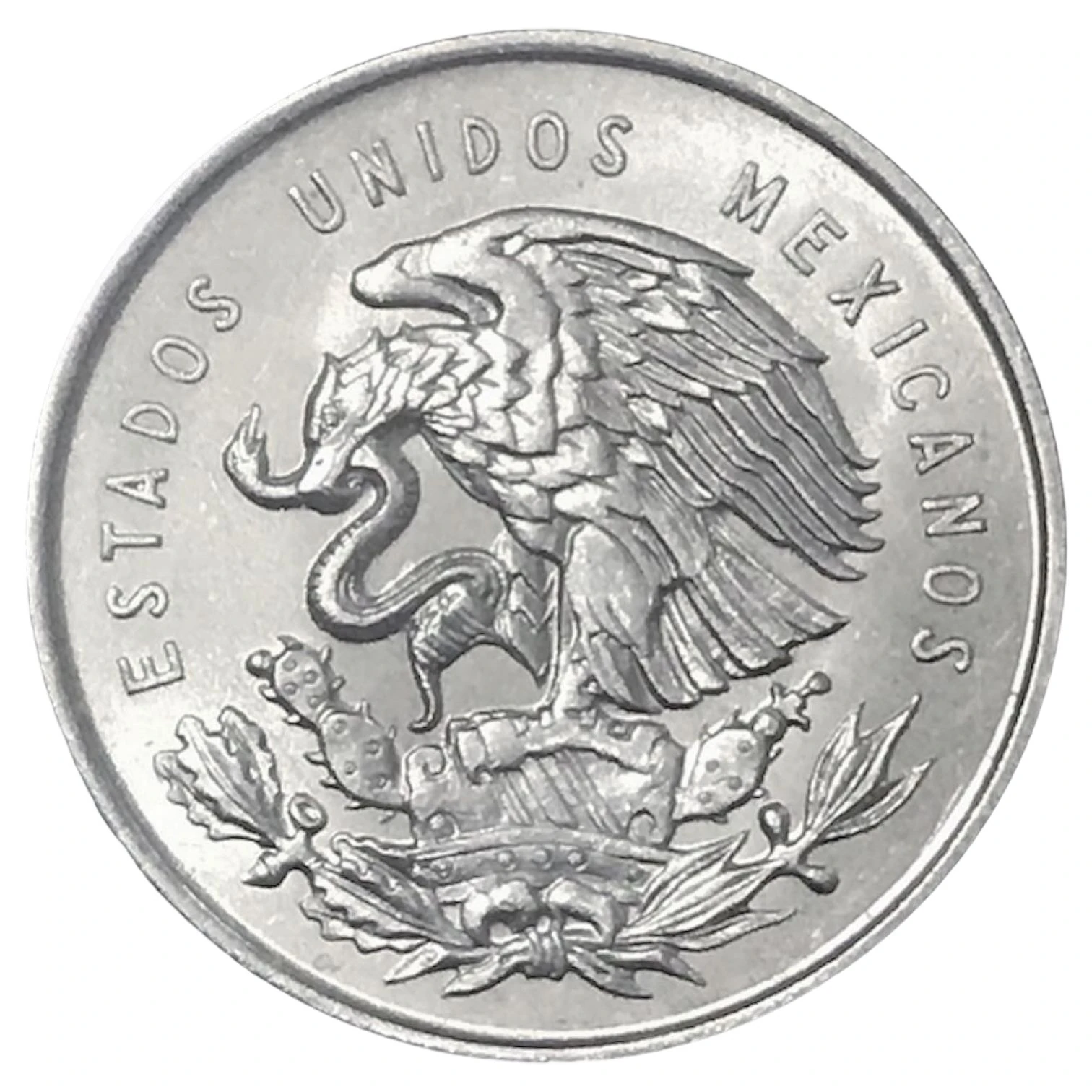 1950 Mexican .300 Silver Peso — 1950 obverse: Mexican national arms